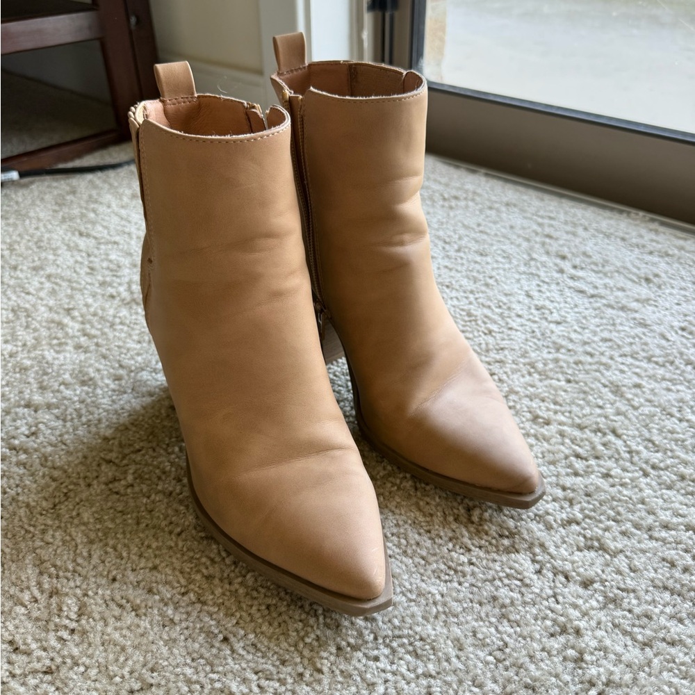 a new day Light Brown Ankle Booties